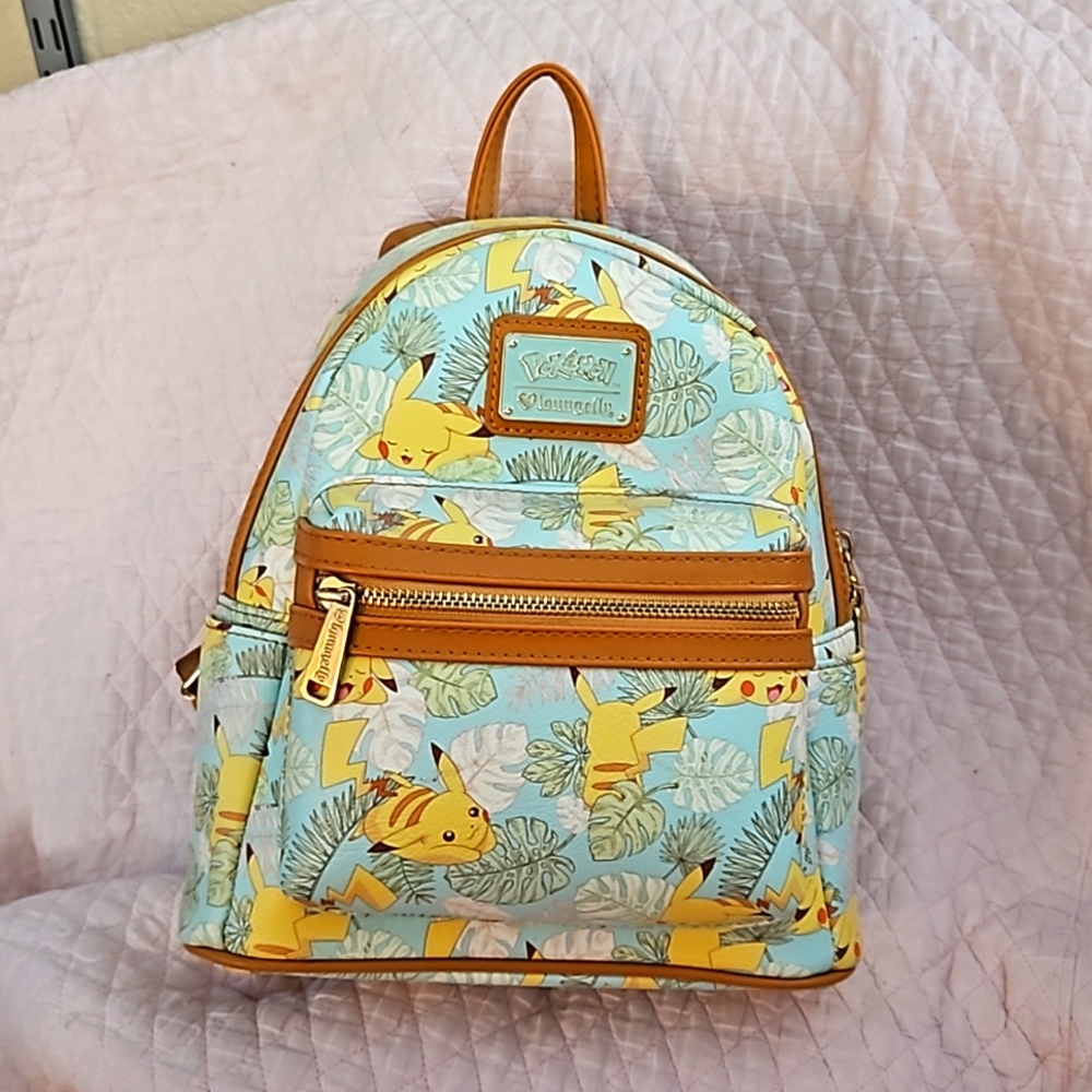 Pikachu loungefly mini backpack